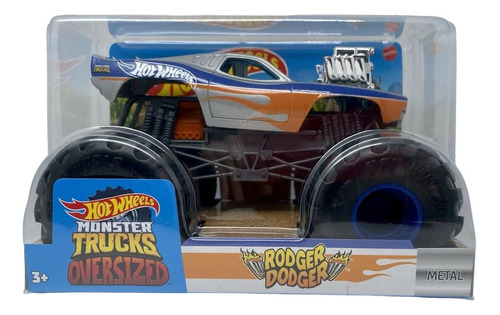 Hot Wheels Monster Truck Rodger Dodger 1:24