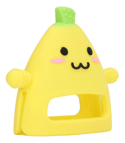 Guante De Dentición De Silicona Con Forma De Plátano, Color