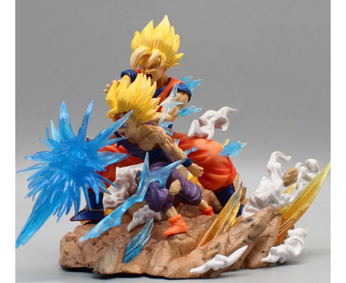 Figura Goku Vs Cell - Dragon Ball - Bootleg (Usado)