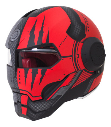 Personalidad Genial Casco Integral De Iron Man