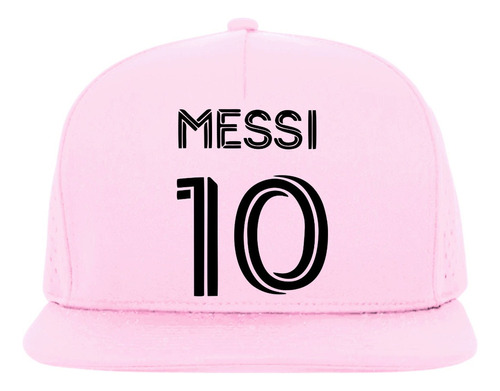 Gorra Plana Miami Messi 10 Snapback Reflective