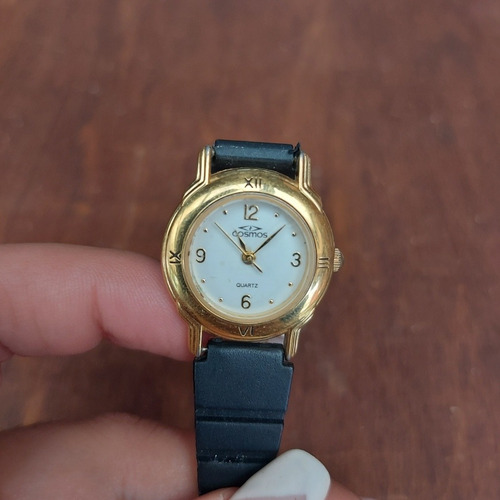 Imagem 8 de 8 de Relógio Cosmos Quartz Feminino Funcionando