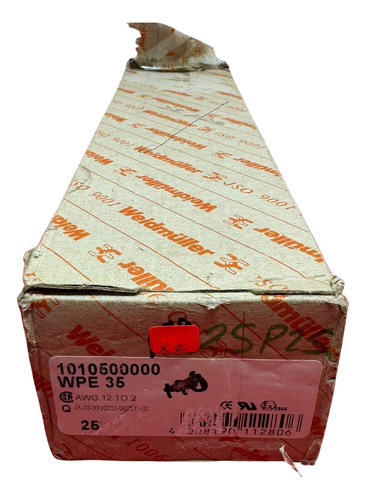 Weidmuller 1010500000 Clema De Tierra