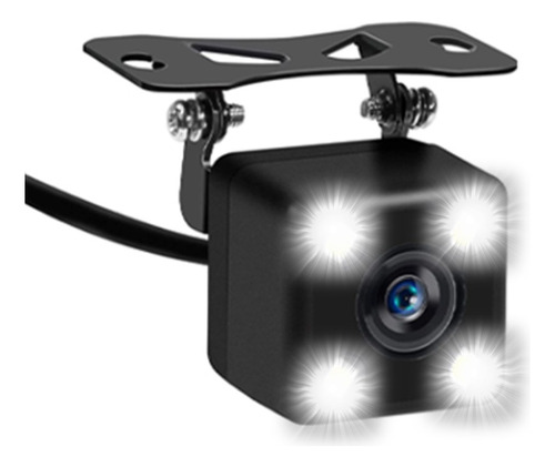 Camara Reversa Hd Carro Luz Led Para Sobreponer