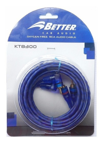 Cable Rca Better Kt8300 3 Metros