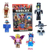 Comprar Set X6 Muñecos Roblox Desarmables Articulados Con Accesorios