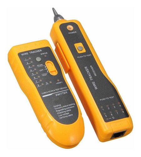 Imagen 2 de 6 de Tester Cable Red Rj45, Rj11 Wire Tracker