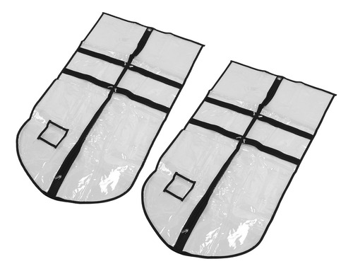 - Funda Antipolvo Para Ropa, 2 Bolsas Para Colgar Ropa