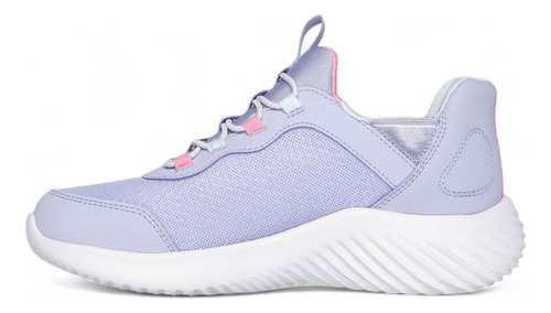 Zapatillas Niñas Skechers Slips In Bounder Lavanda