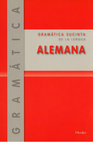 Libro Gramática De La Lengua Alemana