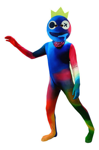 Vestido Roblox De Rainbow Friend, Disfraz De Pequeño Monstru