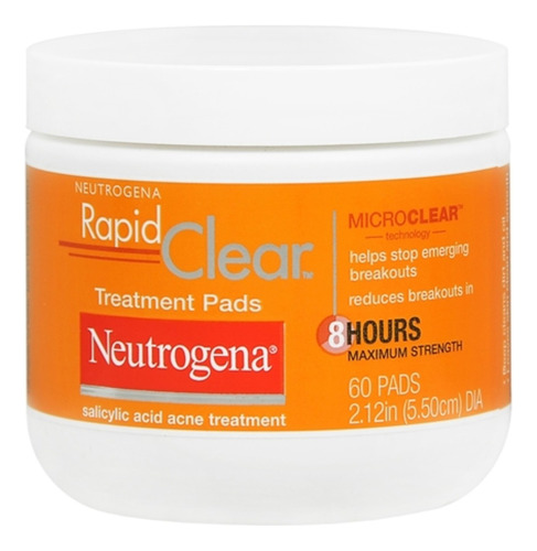 Almohadillas De Tratamiento De Acné Neutrogena Rapid Clear