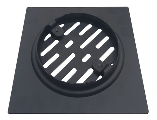 Rejilla 15 X 15 Acero Inoxidable Negra