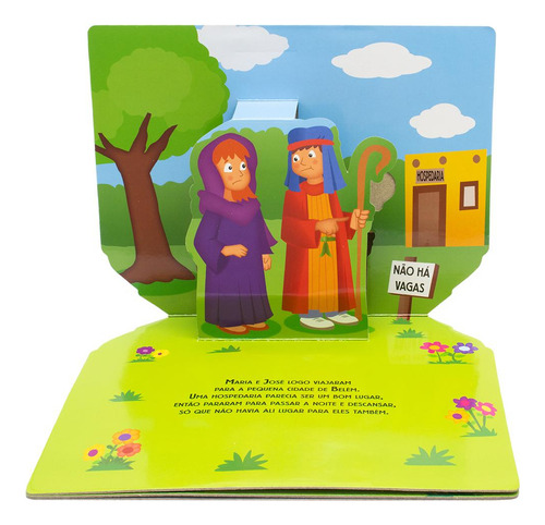 Livrinho Pop-up: Nascimento de Jesus, O, de The Clever Factory, Inc.. Editorial SBN, capa dura em português, 2014