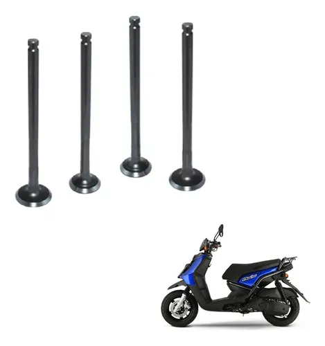 Valvulas Moto Bws 125 Admision Y Escape X 4 Und