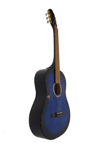 Guitarra Criolla Clasica 4/4 Adulto Hidden Con Funda