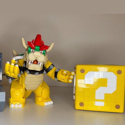 Kit Bloques Super Mario El Poderoso Bowser 71411 2807 Pcs