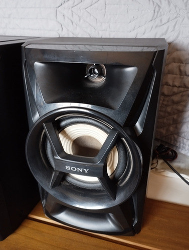 Minicomponente Hifi Sony Impecable 120 Rms Negro 120 W (Usado)