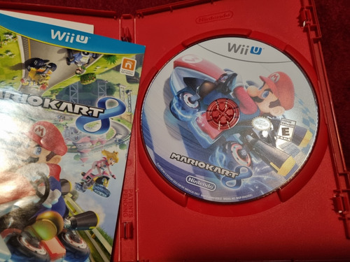 Mario Kart 8 Wiiu Videojuego Completo Y Original En Físico (Usado)