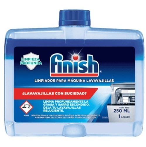 Limpiador Para Maquina Lavavajillas 250ml Finish (7206)