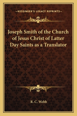 Libro Joseph Smith Of The Church Of Jesus Christ Of Latte...