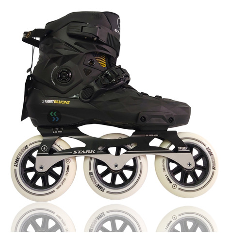 Rollers Stark Billionz 3.0 Rueda 3x110mm Velocidad Freeskate