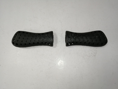 Imagen 2 de 4 de Puños Colmena Negros De Bicicletas Pack De 4 Pares
