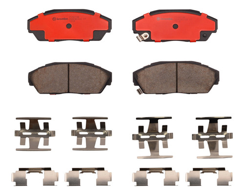 Balatas Delanteras Cerámica Acura Integra Ls 90-91 Brembo 