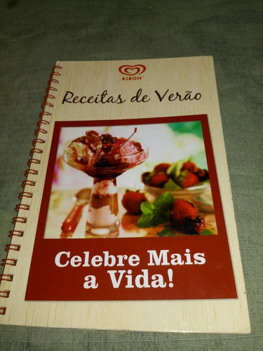 Livro Receitas De Verão Kibon