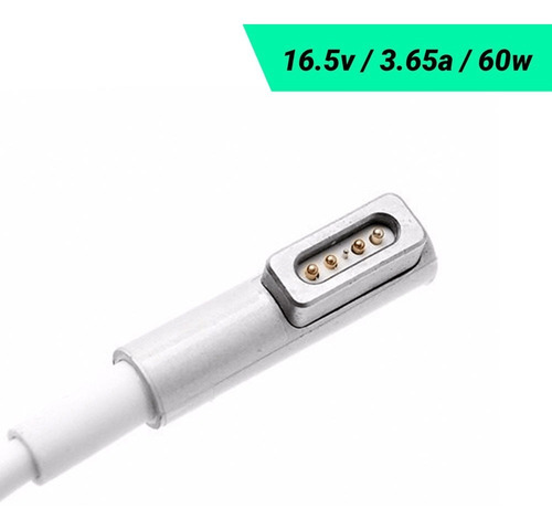Imagen 2 de 8 de Cargador Para Computador Macbook Pro 2012 De 13 Pulgadas 60w