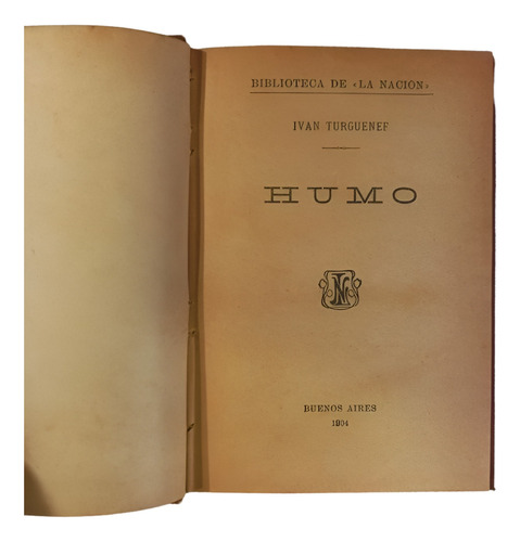 Humo - Ivan Turguenef