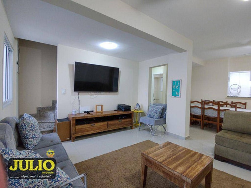 Imagem 10 de 28 de Cobertura Com 3 Dormitórios À Venda, 189 M² Por R$ 600.000,00 - Vila Atlântica - Mongaguá/sp - Co0018