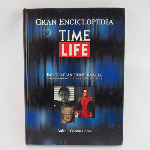 L8138 Gran Enciclopedia Time Life Tomo 10, Biografias Univer