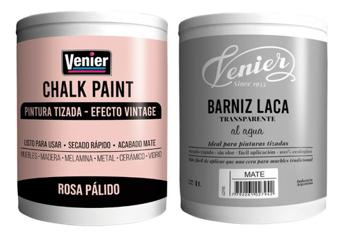 Chalk Paint Venier Tizada + Protector | 1lt