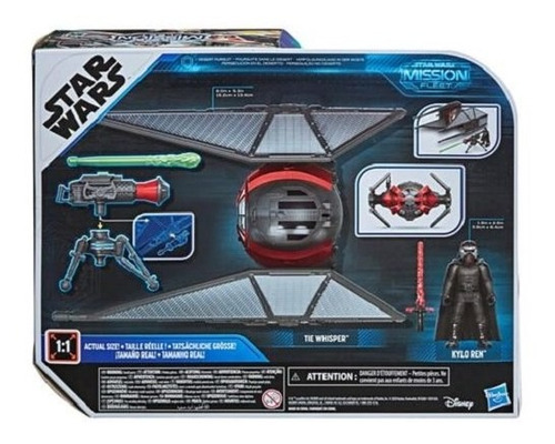 Imagem 4 de 4 de Star Wars Mission Fleet Tie Whsiper - Hasbroe9342