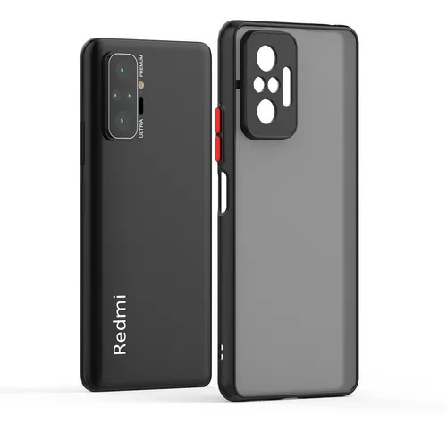 Funda COOL Silicona para Xiaomi Redmi Note 10 Pro (Negro)