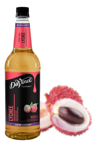 Jarabe Davinci Gourmet Para Bebidas Sabor Lichi