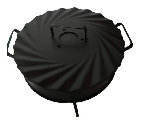 Imagen 4 de 4 de Disco Para Cocinar Plano De 30 A 35 Cm, Con Tapa.