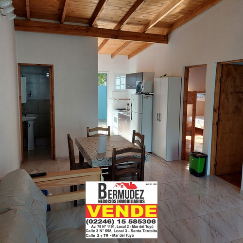 Chalet Venta 3 Ambientes Mar Del Tuyu Calle 7 Entre 86 Y 87