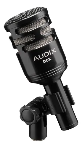 Audix D6x - Micrófono Bombo Profesional 3 Modos De Sonido