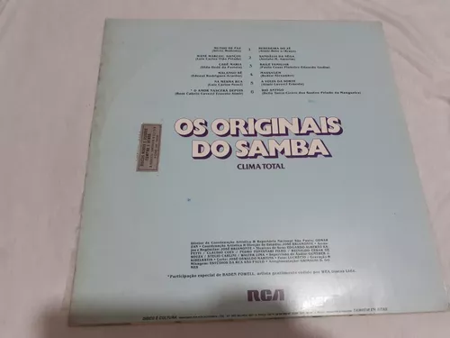 LP Os Originais do Samba - Clima Total