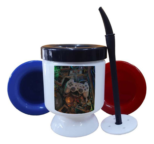 Mate Plastico Gamer Juego Cura Objetos Busqueda Play