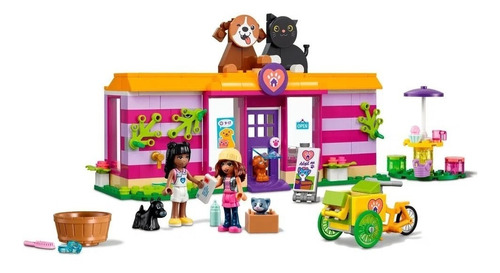 Imagem 6 de 10 de Lego Para Menina Friends - Café De Adoção De Animais - 41699