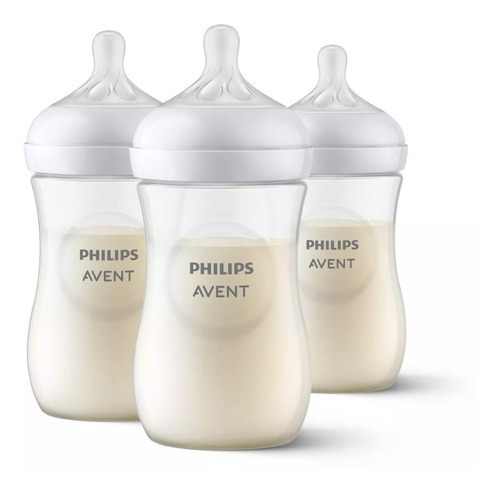 Philips Avent 3p Natural Baby Biberon Tetina Natural  255ml