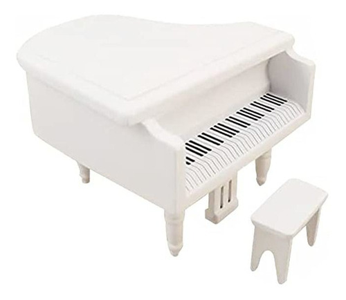 Dollhouse Miniatura Piano, 1/12 Mini Muebles De Casa De Muñ