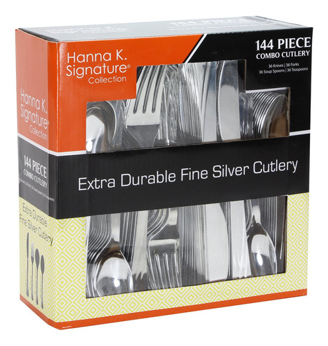 Plastic Cutlery Silverware Heavyweight Disposable Flatwar