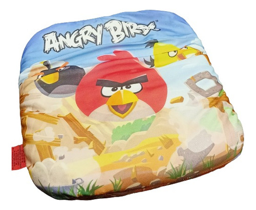 Cojin Moldeable Angry Birds Cuadrado Decorativo Para Niños