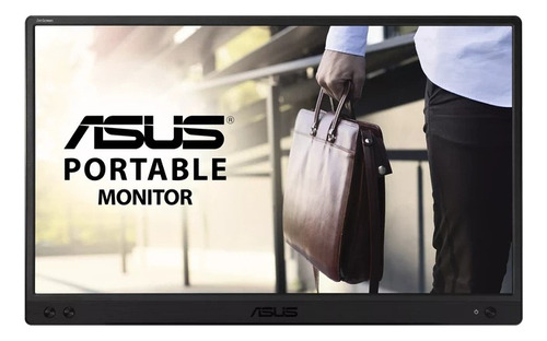 Monitor Portatil Asus Zenscreen Mb166c Lcd 15.6 Negro