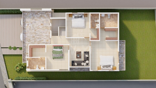 Imagen 8 de 10 de Casa A Estrenar En Venta Residencial Cerradi, Santiago (jpc-219)