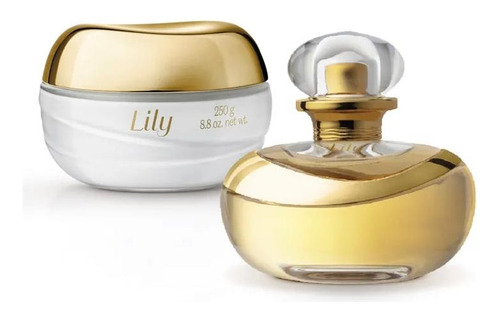 Kit O Boticário Lily Edp 30ml Para Feminino+ Creme Acetinado Hidratante 250g